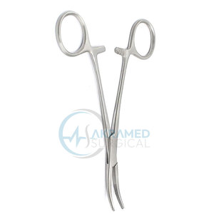 Hémostat médical de précision courbé à action lisse, hémostat courbé de qualité fiable - Product Image 4