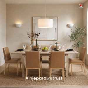 Wholesale Modern <b>Teak</b> Dining <b>Chair</b> with PU Leather Upholstery for Cafe Restaurant Hotel Villa in Indonesia - Product Image 2