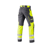 Pantalones de Seguridad de Trabajo Personalizados de Alta Visibilidad, Impermeables, Reflectantes, de Secado Rápido, de Poliéster, Unisex, con Detección de Agujas, Tallas Grandes, OEM