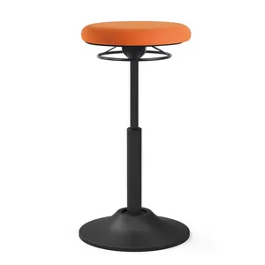 Low price sale sit to stand stool with swivel tilt sit to stand stool Active Barstool Beauty Nail Salon Chair