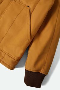 Chaqueta de Lona Impermeable de Estilo Urbano Vintage Lavada, Ajuste Relajado, con Cremallera Personalizada, Chaqueta de Trabajo de Lona Resistente para Hombre - Product Image 4