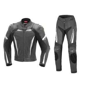 Combinaisons de course en cuir pour moto en gros, design personnalisé, grandes tailles, pour hommes, en 2 pièces - Product Image 5