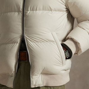 Mens <b>Waterproof</b> Winter Puffer Jacket High Quality Bubble <b>Padded</b> Hooded Jacket with Custom Sizes and Modern Fashion Style - Product Image 3