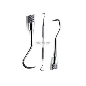 Jacquette - Instrumento Dental de Doble Punta para Limpieza de Dientes Anteriores, Herramienta Dental de Acero Inoxidable de Alta Calidad - Product Image 5