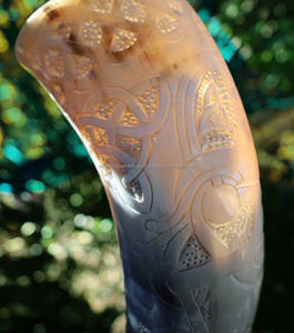 Siguiente innovación, artesanías naturales hechas a mano, buey, vaca, cuerno de búfalo pulido, juego para beber, estilo Animal náutico, artesanía decorativa - Product Image 2