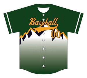 Uniformes de baseball d'équipe de club Polyester de sublimation et de broderie - Product Image 2