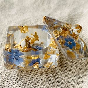 Boîte à bijoux en résine de qualité supérieure avec un design artisanal unique pour une gestion sécurisée de la collection de bijoux - Product Image 5