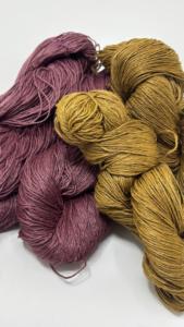 Custom Dyed Linen <b>Yarn</b> for Weaving Knitting Crochet Hand Dyeing Textile Crafts Sustainable Natural Fiber - Product Image 3