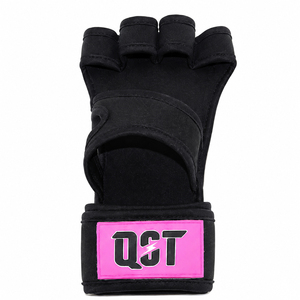 Neoprene Wrist Support Gym Gloves Adjustable Velcro <b>Strap</b> Cross Training Weightlifting Workout Gloves OEM ODM Custom Logo - Product Image 5