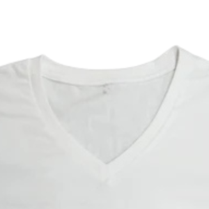 T-shirt brodé de luxe AKA pour femme, blanc et vert, col rond, manches courtes, coton premium, tee-shirt décontracté - Product Image 2