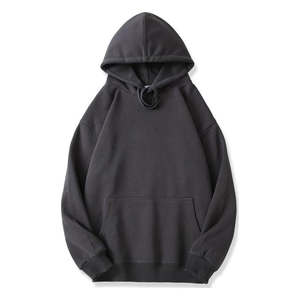 Sweat-shirts à capuche zippés 100 % coton de haute qualité, colorés, avec logo personnalisé brodé, épais et lourds pour l'hiver, coupe oversize, teinture dégradée - Product Image 6