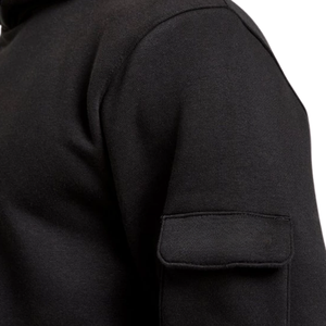 Ensemble de survêtement cargo en polaire pour homme avec sweat à capuche et pantalon à poches à rabat, coupe décontractée, style urbain, tenue de sport sur mesure OEM - Product Image 6