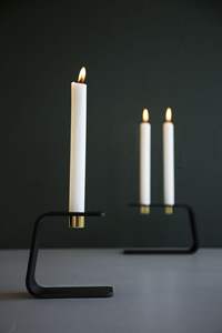 Portavelas de latón para velas de pilar, portavelas de latón para velas cónicas, decoración india de latón, artículo de decoración para el hogar de latón, portavelas de metal. - Product Image 3