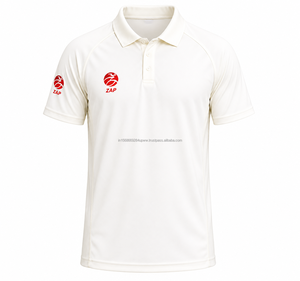 Ensemble complet ZAP Cricket Classic Blancs |   Ensemble de chemise et de pantalon de cricket respirant et léger pour les joueurs de cricket professionnels - Product Image 1