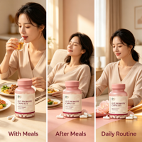 Capsules Probiotiques OEM pour la Gestion Intestinale et le Soutien de la Santé Digestive des Adultes - Service de Marque Privée Personnalisé pour le Commerce en Gros
