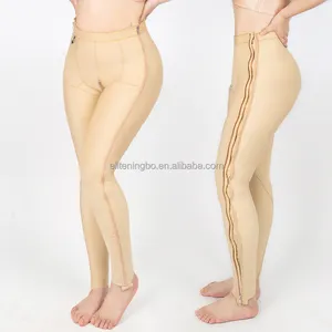 塑形女低腰压缩法哈斯吸脂手术后服装塑形裤带侧拉链