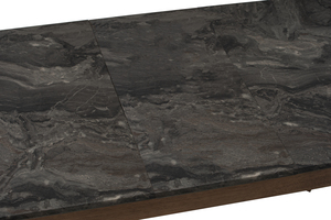 Elegante Mesa Extensible que Ahorra Espacio con Estructura con Acabado en Nogal para Apartamentos Pequeños y Comedores - Product Image 3