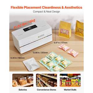 Scelleuse à bande continue automatique, largeur de scellement 0,32-0,47, contrôle numérique de la température, fonction d'arrêt automatique pour la scellage, machine à sceller - Product Image 3