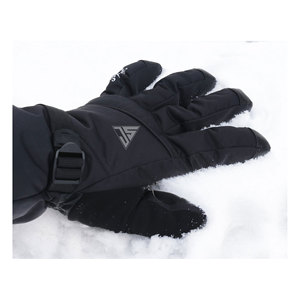 Gants en cuir chauffants imperméables et coupe-vent pour hommes et femmes, pour le ski, le cyclisme, avec batterie rechargeable pour l'hiver - Product Image 4