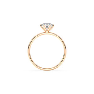 REYES Factory Direct Sale Round Brilliant Cut 0.93CT Moissanite <b>Ring</b> in <b>925</b> Sterling <b>Silver</b> GRA Certified Customized Jewelry - Product Image 5