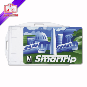 Porta Tarjetas de Identificación Rígidos de ABS con Cara Abierta, Estilo Vertical u Horizontal - Product Image 2