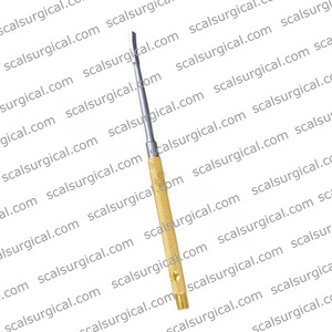 Cincel para Septo Freer de 6.5 Pulgadas (16 cm) y 4 mm de Ancho, Instrumento Quirúrgico de Rinoplastia ENT, Cincel para Septoplastia de Acero Inoxidable - Product Image 3