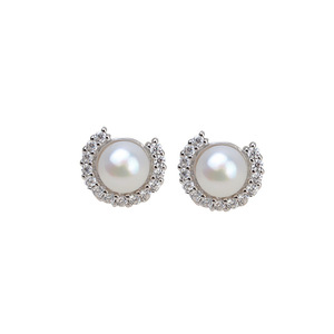 Ensemble de boucles d'oreilles pendantes en argent S925 en forme de C semi-circulaire, accessoire de perles DIY pour femmes avec support vide, composants de bijoux - Product Image 5