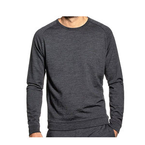 Sweat-shirt décontracté à manches longues et col rond en laine mérinos pour homme, modèle 2026 Maanify, haute qualité - Product Image 6