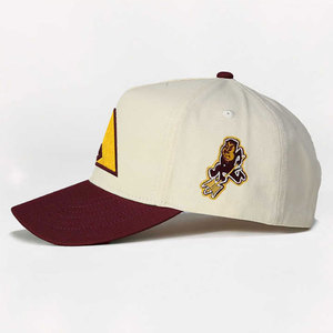 Gorras de béisbol unisex de alto rendimiento, de algodón, de cinco paneles, de color sólido, informales, transpirables y ajustadas para adultos. - Product Image 6