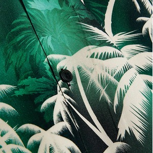 Ensemble chemise et short pour homme, imprimé fleurs hawaïennes, respirant, personnalisable avec logo, nouvelle collection, très tendance, pour la plage. - Product Image 6