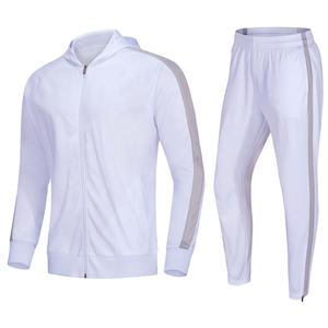 Costumes de jogging grande taille automne hiver pour hommes avec logo personnalisé motif solide course en plein air Streetwear survêtement écologique - Product Image 3