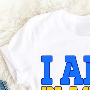 Camiseta Blanca de Manga Corta Sigma Gamma Rho, Cuello Redondo, Informal, Cómoda, de Algodón, para Uso Diario, Deportiva, con Estampado Personalizado - Product Image 6