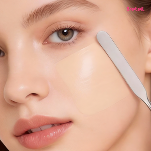 Spatule de mélange cosmétique en acier inoxydable pour fond de teint liquide et palette de couleurs, vente en gros - Product Image 5