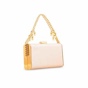 Champagne Fancy Clutch P15396 Pulseras elegantes de cadena y eslabones - Product Image 2