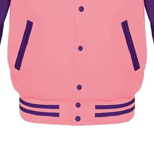 Blouson universitaire élégant, blouson bomber tendance, corps en laine de qualité supérieure, streetwear, fabricant OEM - Product Image 6