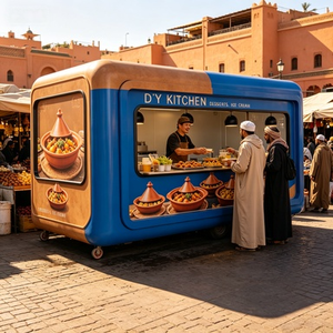 Carrito de <span class=keywords><strong>Comida</strong></span> Portátil Reforzado con Carrito de <span class=keywords><strong>Comida</strong></span> Speak para Servicio Rápido en Cafeterías, Soluciones Eficientes de Almacenamiento y Calentamiento - Product Image 2