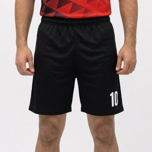 Conjunto de Camiseta de Fútbol para Hombre, Negra y Roja, Sublimada, Absorbente de Humedad, Manga Corta, Corte Regular, Adulto, 100% Poliéster, Nombre del Equipo Personalizado - Product Image 6