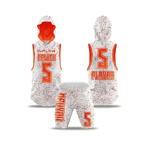 Inflow 7V7 jersey Custom Sublimated Basketball Jersey Set Hooded American football jersey All Seasons Apparel - Product Image 4