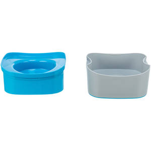 Bouteille d'eau de voyage 21 11 21 cm gris foncé bleu pétrole - Product Image 6