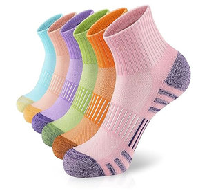 Wholesale Colorful Ankle <b>Socks</b> With Breathable Mesh And Reinforced Heel Toe For Outdoor Sports All Seasons - Product Image 1