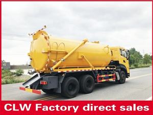 Camion de nettoyage des eaux usées DongFeng 6X4 20CBM diesel <span class=keywords><strong>pour</strong></span> le vidage des fosses septiques - Product Image 3