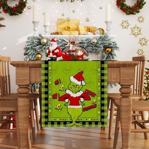 Runner da Tavola Natalizio 13x72 Pollici, Decorazioni Festive per l'Inverno e le Feste, Complemento per Tavolo da Cucina e Sala da Pranzo - Product Image 2