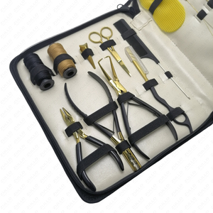 Kit d'installation professionnel pour extensions de cheveux, outils métalliques pour l'installation et le retrait des extensions avec accessoires - Product Image 5
