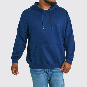 Abrigo de Invierno con Capucha y Media Cremallera para Hombre Clush Sports, Talla Grande, con Estampado Digital y Estampado por Descarga, Tela de Velour 100% Algodón - Product Image 5