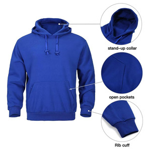 Custom Training Jogging Embroidery Tracksuits for Men Slim Fit 100% Cotton Sweat Men's Hoodies & Sweat <b>Shirts</b> - Product Image 6