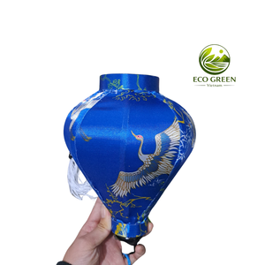 Custom Logo Hoi An Lantern Vietnamese Handmade Bamboo Silk Lamp for Boutique Hotel Cafe and Spa Decoration - Product Image 1