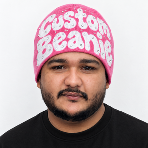 Gorro Personalizado OEM ODM Unisex de Invierno con Patrón de Letras, Sublimado, 100% Acrílico, Tejido Plano, Estilo Urbano para Exteriores - Product Image 1