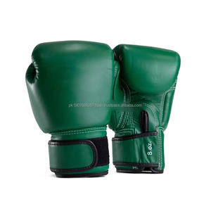 Guantes de Boxeo de Piel Sintética de Alta Calidad con Logotipo Personalizado para Entrenamiento de Muay Thai - Product Image 1