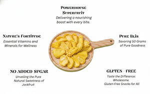 ขนุนออร์แกนิกอบแห้ง ขนุนสุกแท้ เนื้อนุ่มกรอบ หวานธรรมชาติ ขนมขบเคี้ยวจากทรอปิคอล เหมาะสำหรับสมูทตี้ การทำขนม และการส่งออก - Product Image 2