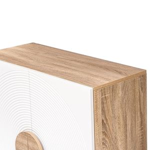Zapatero de Madera con Puerta, 3 Puertas, 6 Niveles, Organizador de Zapatos de Madera Sintética para Entrada, Pasillo y Dormitorio, Ahorro de Espacio - Product Image 3